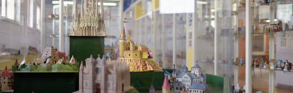 Den s Toulavým baťohem v Muzeu papírových modelů