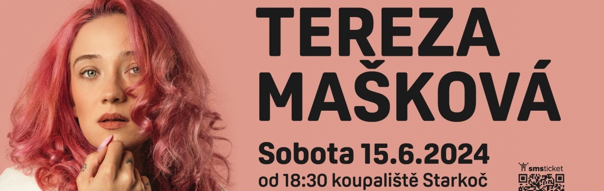 Koncert Terezy Maškové na koupališti Starkoč