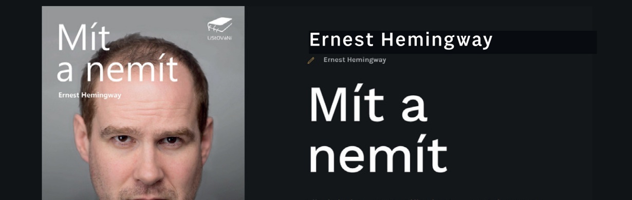 Listování prvně v Červeném Kostelci: Mít a nemít