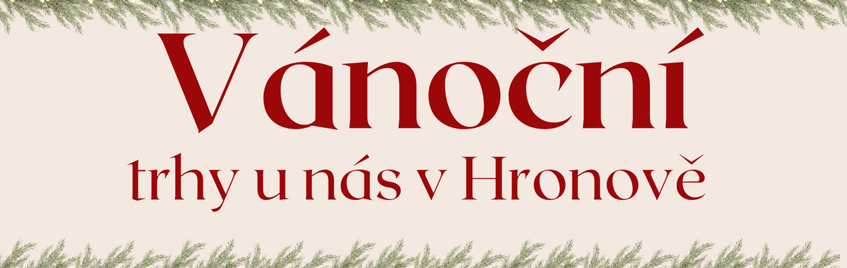 Vánoční trhy u nás v Hronově Vánoční trhy u nás v Hronově