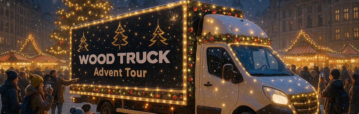 WoodTruck Advent Tour 2025 - Hronov
