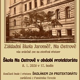 Škola Na Ostrově v období protektorátu