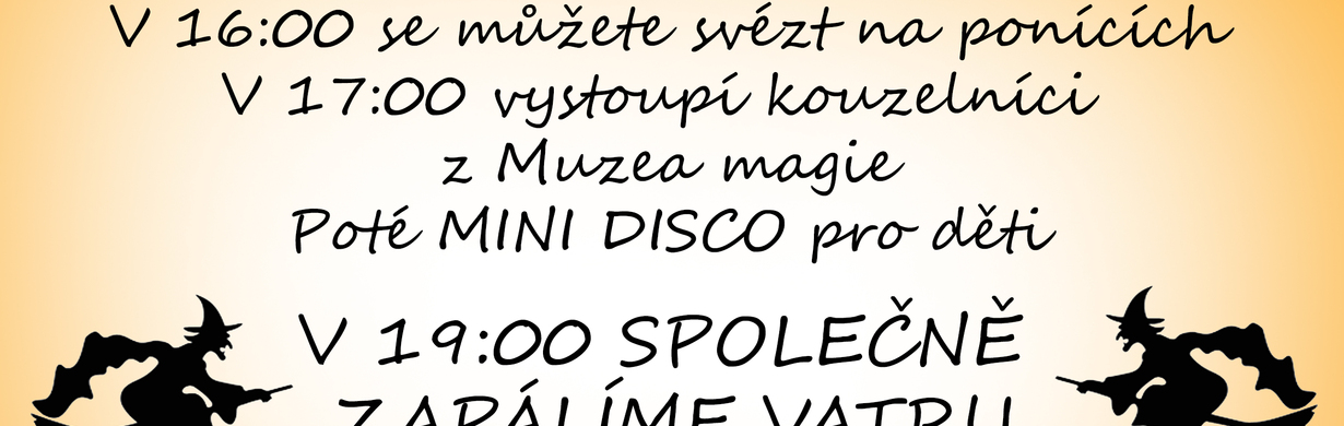 Čarodějnice na Starém koupališti