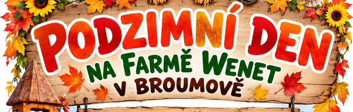 Podzimní den na Farmě Wenet