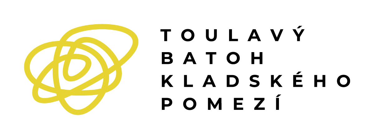 Kladské pomezí toulavý batoh: logo pozitiv cmyk