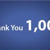 Kladské pomezí má na Facebooku 1000 fanoušků! Děkujeme!