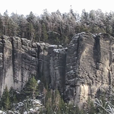 Toulavá kamera objevovala zimní krásy Teplických skal