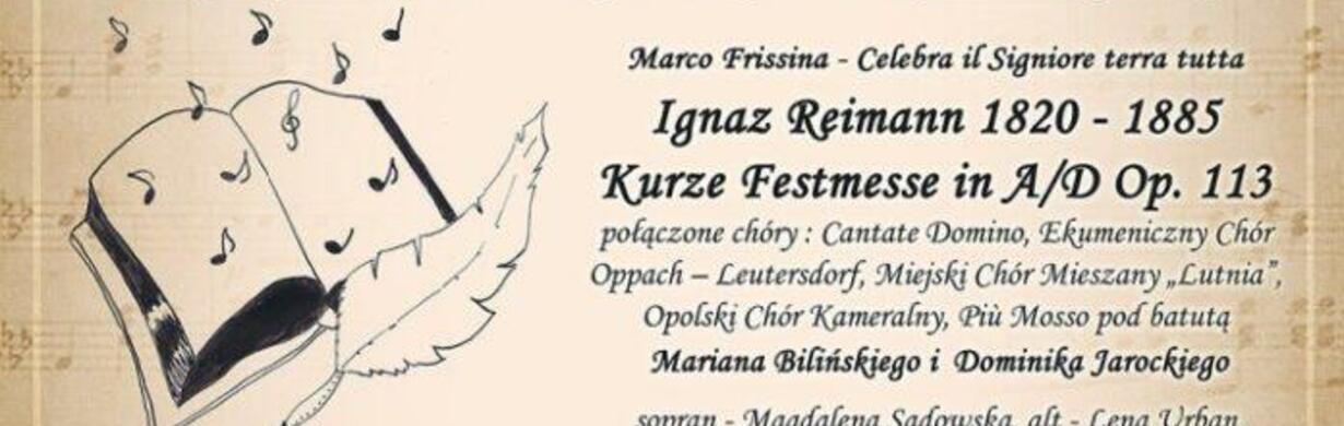 27. září: XXIV. mezinárodní I. Reimannův festival – Krosnowice