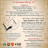 27. září: XXIV. mezinárodní I. Reimannův festival – Krosnowice