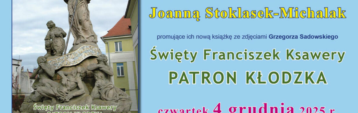 4. prosince 2025, 17:00 setkání T. Żołnierz, J. Stoklasek-Mikusek Kłodzko Library 4. prosince 2025, 17:00 setkání T. Żołnierz, J. Stoklasek-Mikusek Kłodzko Library