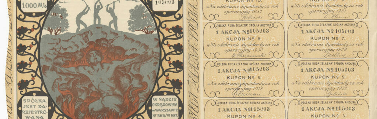 Vernisáž dočasné výstavy „Papír, který postavil Polsko. Akciové certifikáty z 19. a 20. století“