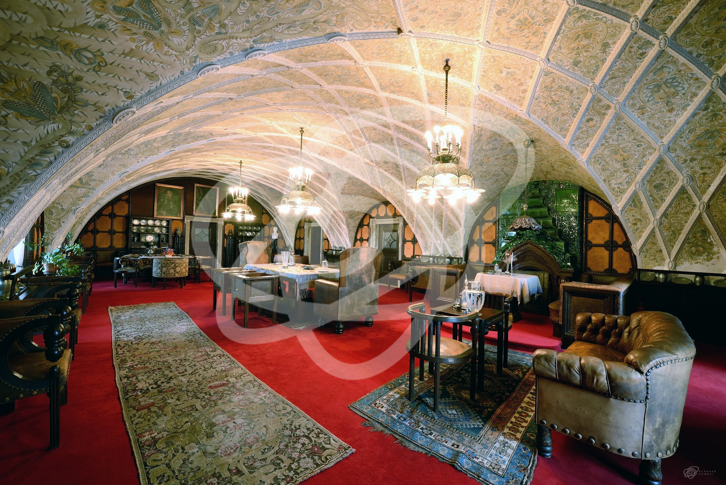 Interiér zámku v Novém Měste nad Metují