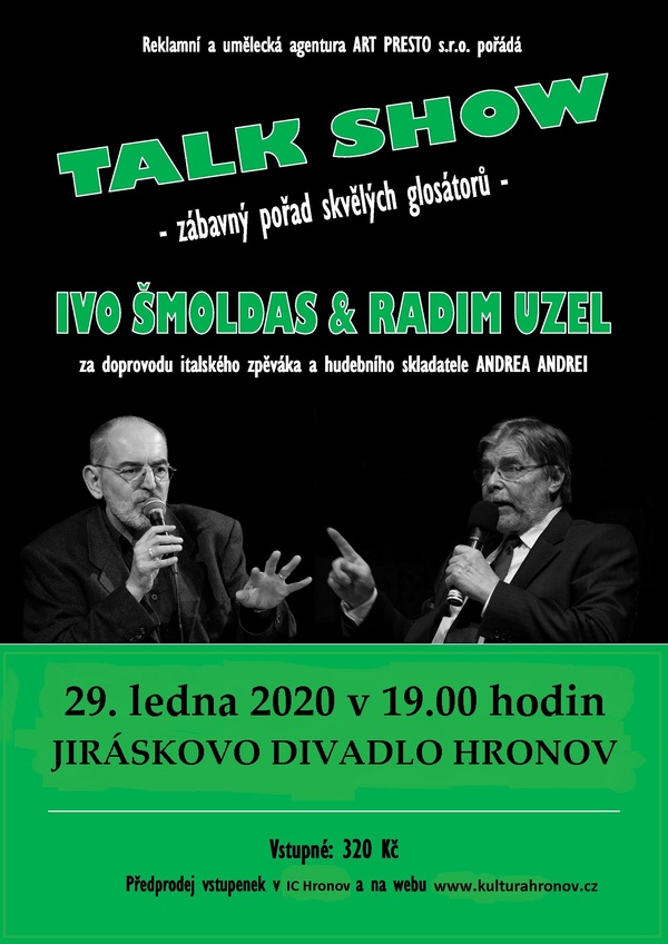Talk show Iva Smoldase a Radima Uzla