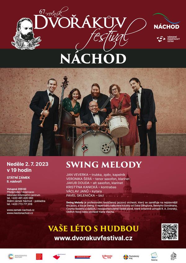 Dvořákův festival - Koncert Swing Melody