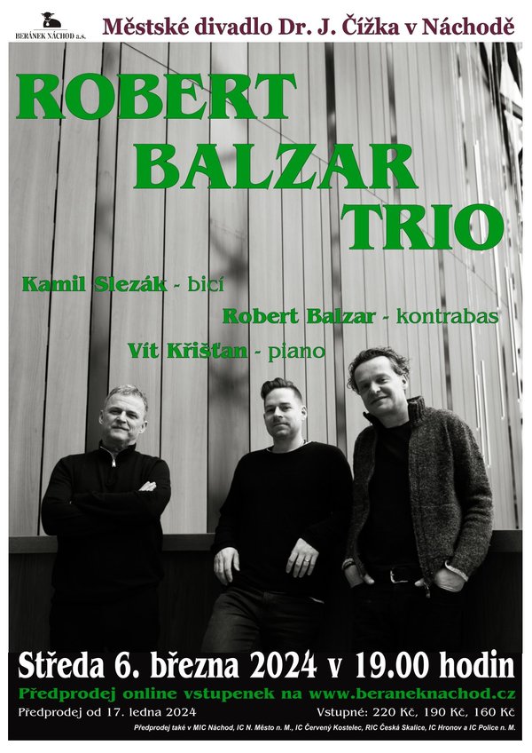 Robert Balcar trio