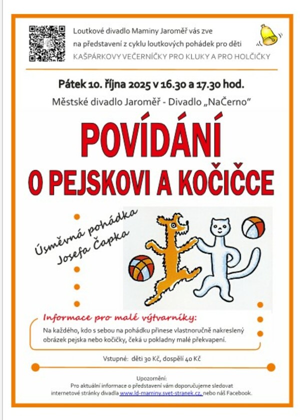 POVÍDÁNÍ O PEJSKOVI A KOČIČCE