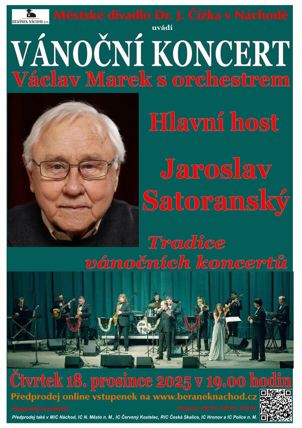 Vánoční koncert - V. Marek s orchestrem