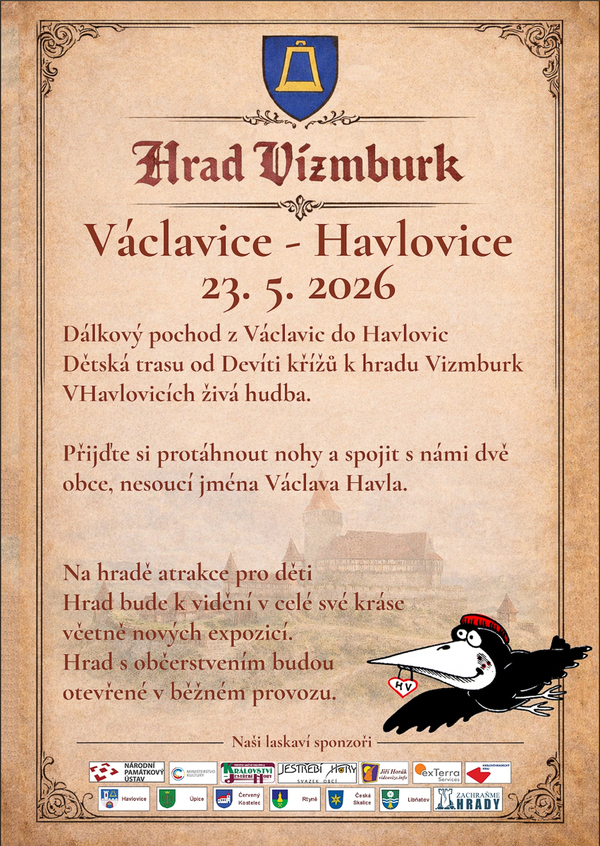 Vízmburk - Václavice Havlovice