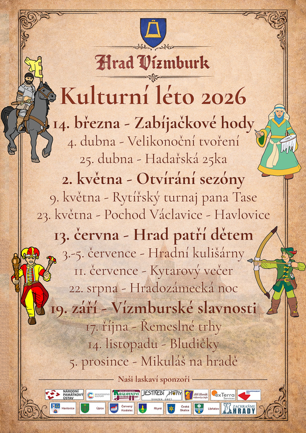 Vízmburk - Kulturní léto 2026