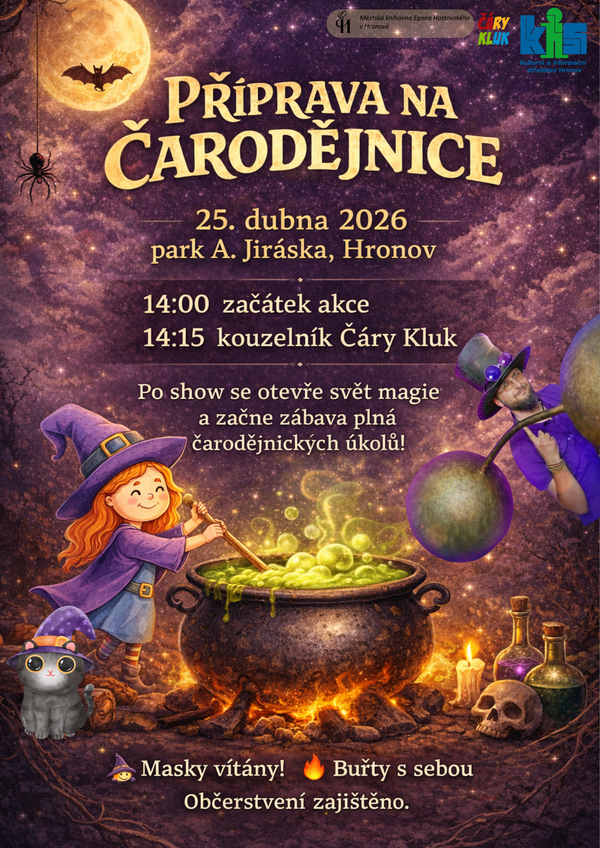 Příprava na čarodějnice