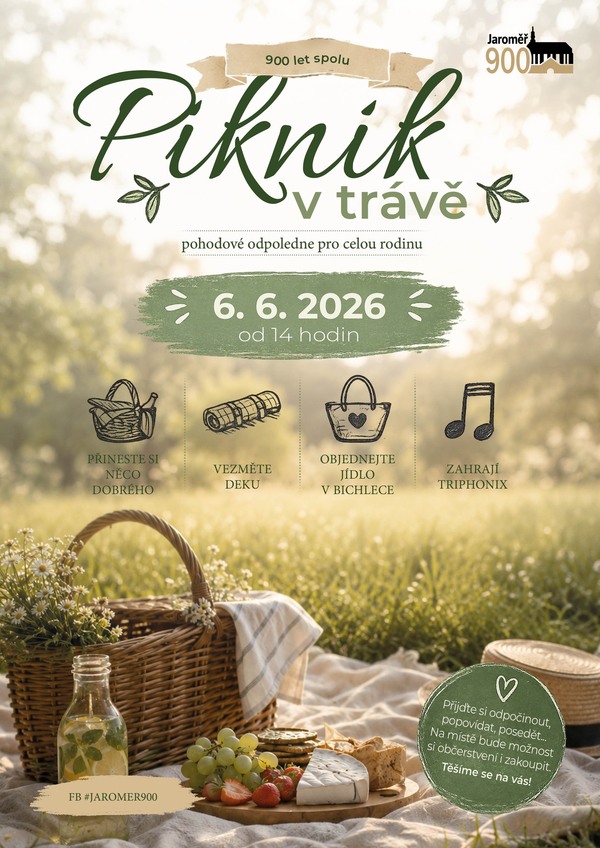 Piknik v trávě