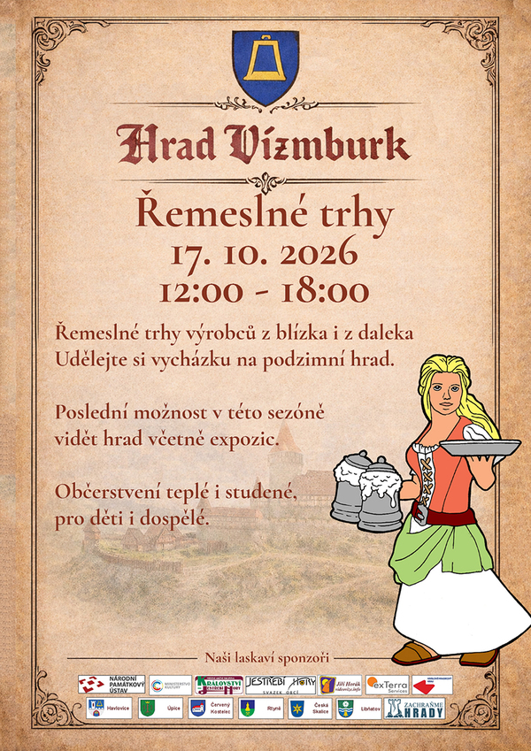 Řemeslné trhy na Vízmburku