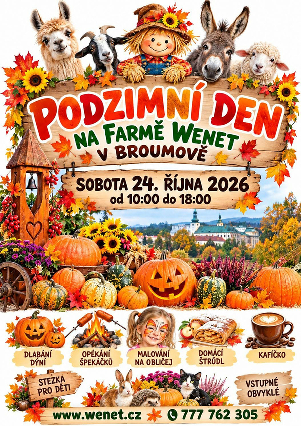 Podzimní den na Farmě Wenet 2026